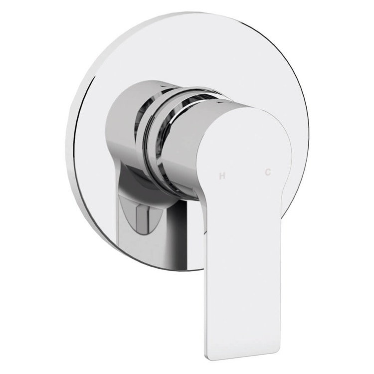 Remer EY30-CR Polished Chrome Wall Mounted Shower Mixer